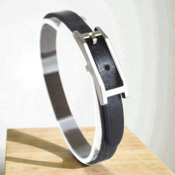 Hermes Leather Bracelet API with Box - Picture 3 of 10